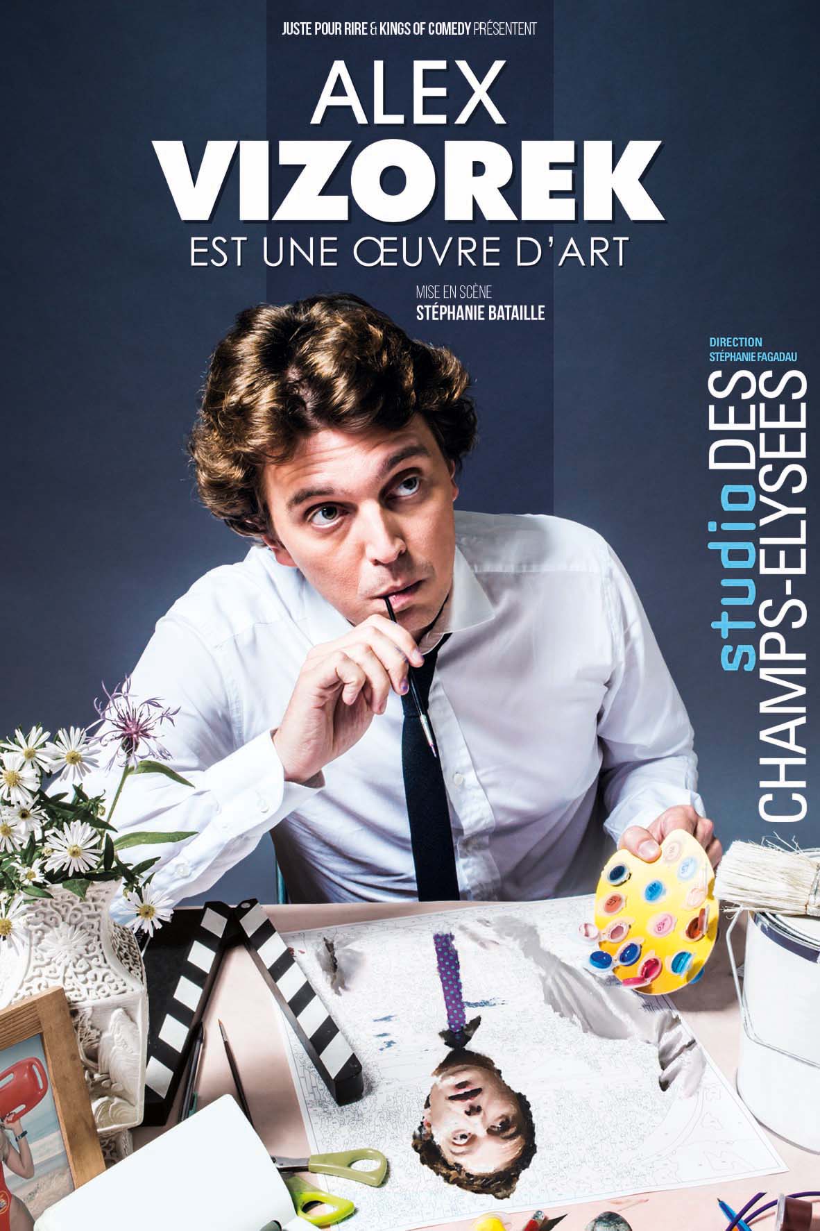 Création Affiche - Alex Vizorek