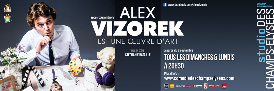 Création Visuels - Alex Vizorek