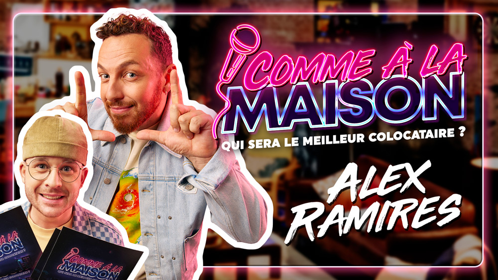 Création logo et identité visuelle pour l'émission Comme à la Maison de GuiHome – ExtraGraphic