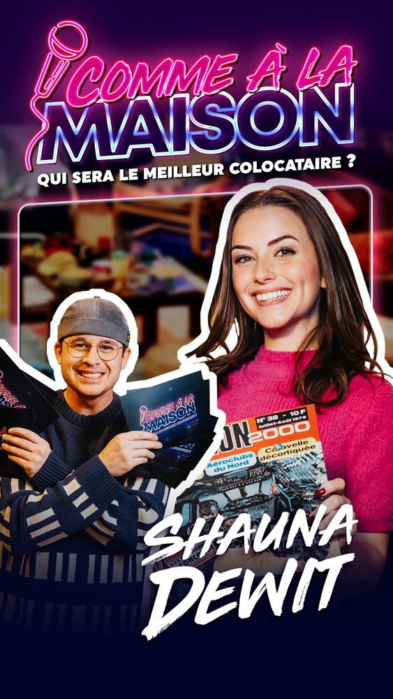 Création logo et identité visuelle pour l'émission Comme à la Maison de GuiHome – ExtraGraphic