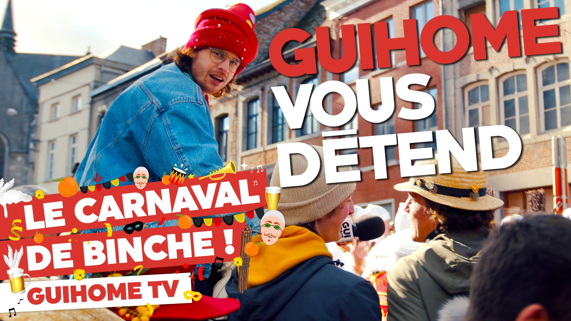 GuiHome vous détend est un vrai touriste ! - Visuels YouTube