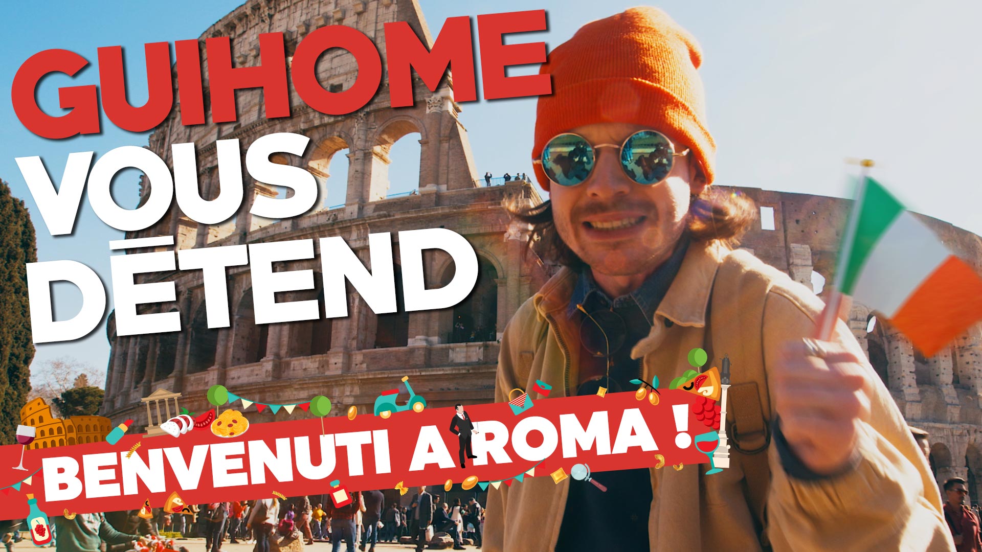 GuiHome vous détend est un vrai touriste ! - Visuels YouTube