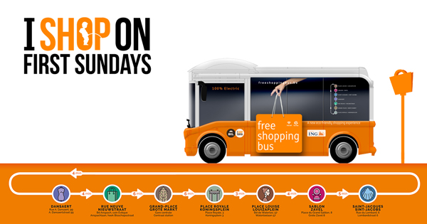 Création visuels social media - I Shop on First Sundays