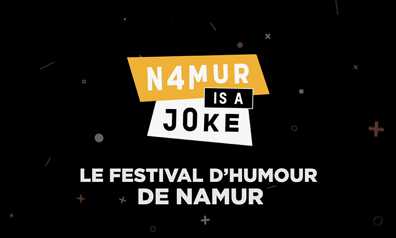 Création du l'animation Namur is a joke – ExtraGraphic