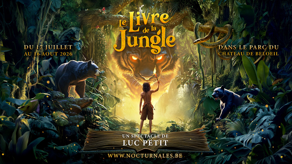 Création des visuels du speactele Le Livre de la Jungle – ExtraGraphic