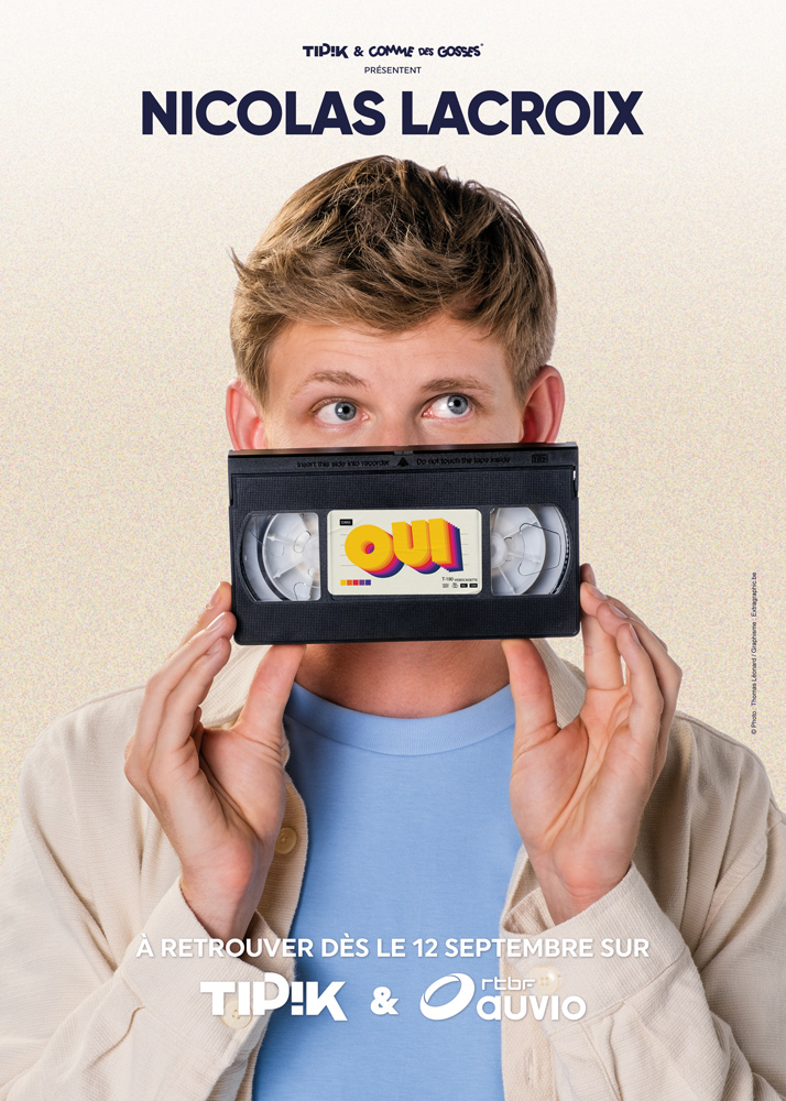 Création de logo et identité visuelle pour la websérie OUI de Nicolas Lacroix – ExtraGraphic