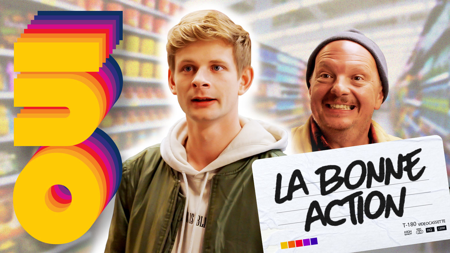 Création de visuels pour les réseaux sociaux pour la websérie OUI – ExtraGraphic