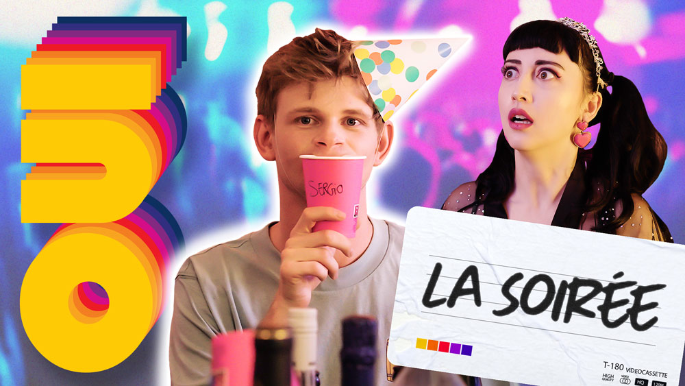 Création de visuels pour les réseaux sociaux pour la websérie OUI – ExtraGraphic