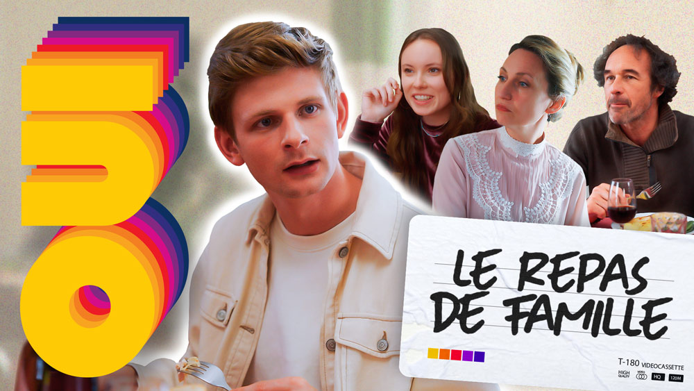 Création de l'identité visuelle pour la websérie OUI – ExtraGraphic