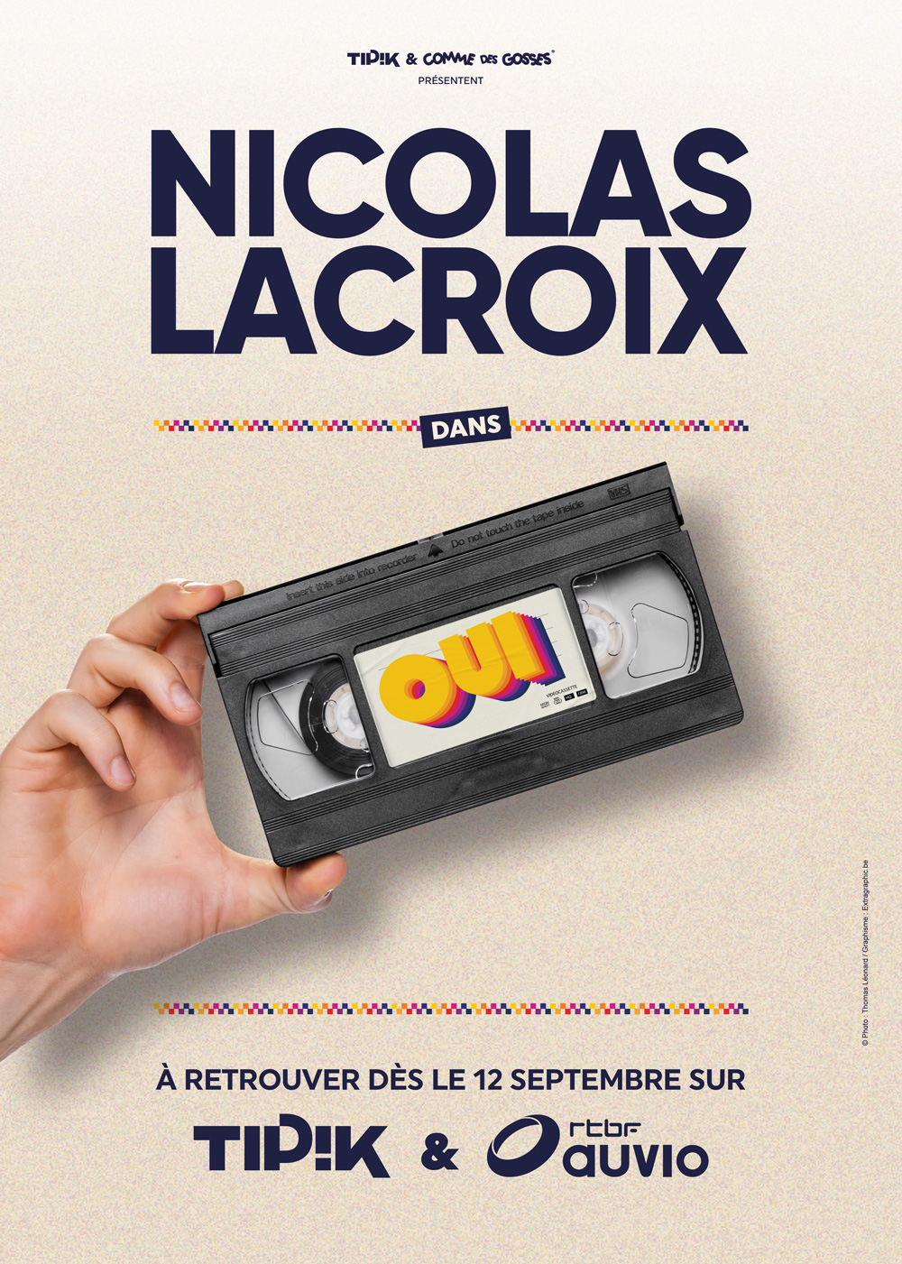 Création de l'identité visuelle pour la websérie OUI – ExtraGraphic