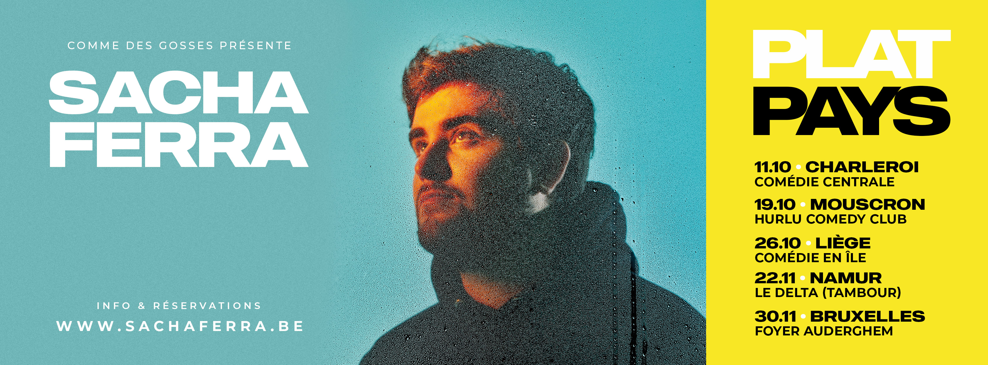 Création visuels réseaux sociaux Sacha Ferra – ExtraGraphic